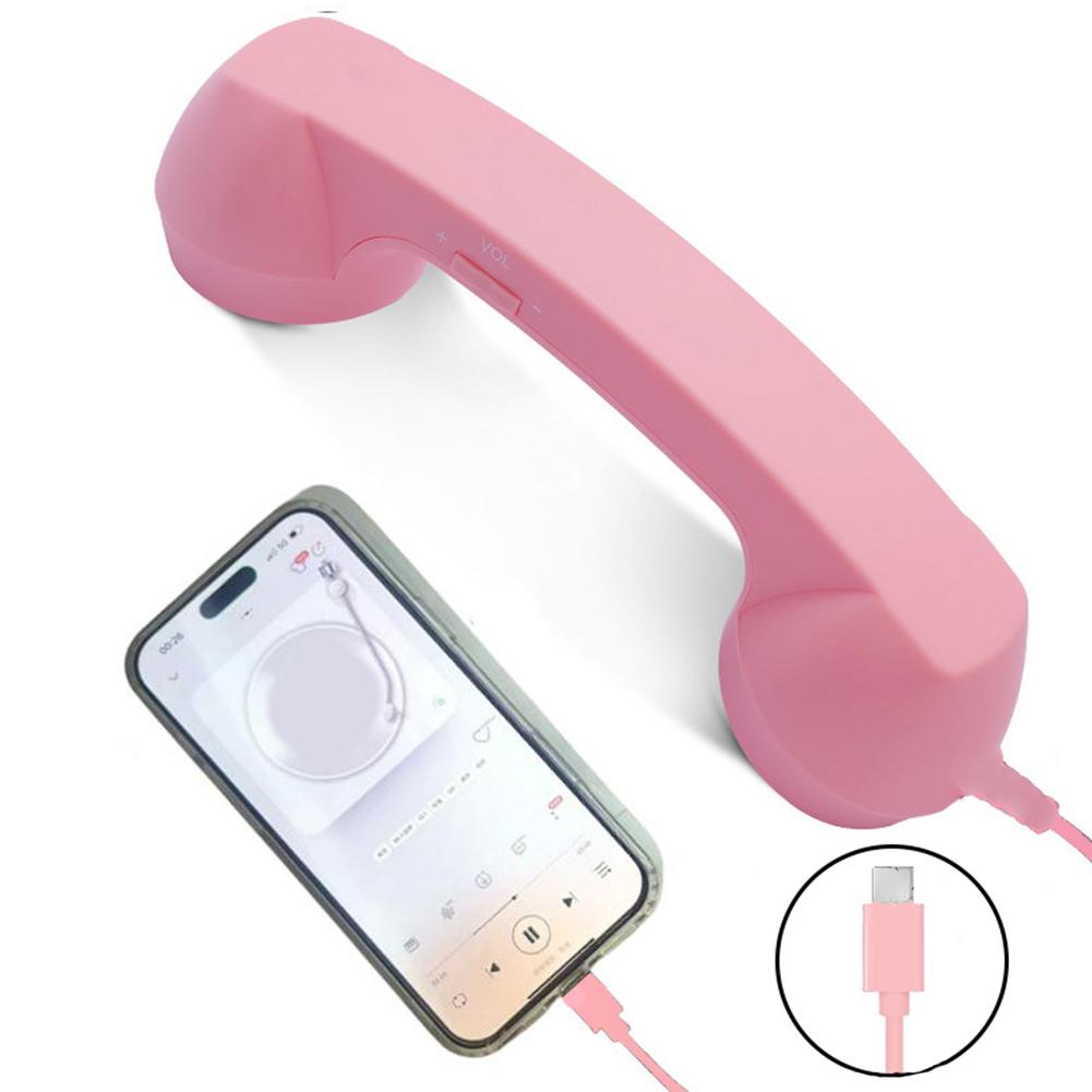 RetroCall Charm™ Telefonlur – Klassisk stil för bekvämare samtal