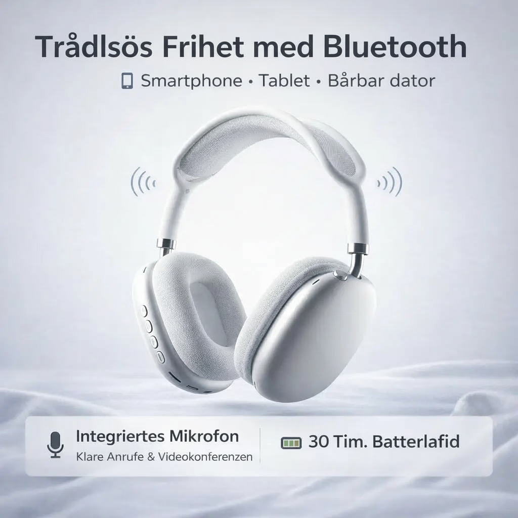 PureTune Air™ Bluetooth Hörlurar – Bekväm lyssning med aktiv brusreducering