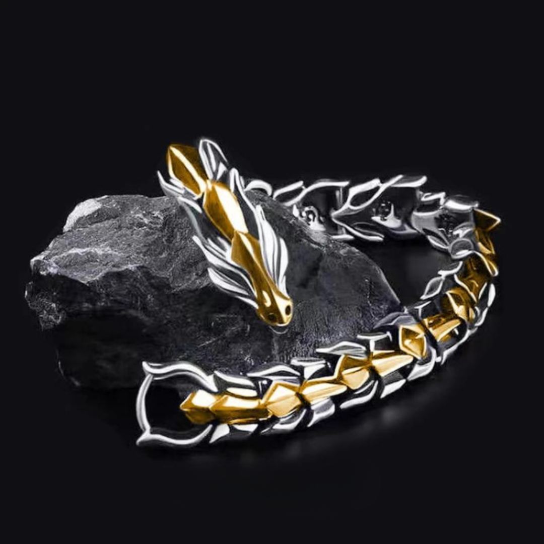 Frigör Kraften från Vikingalegender | Vikinga Drakarmband och/eller Halsband – Spara 220 kr på Setet