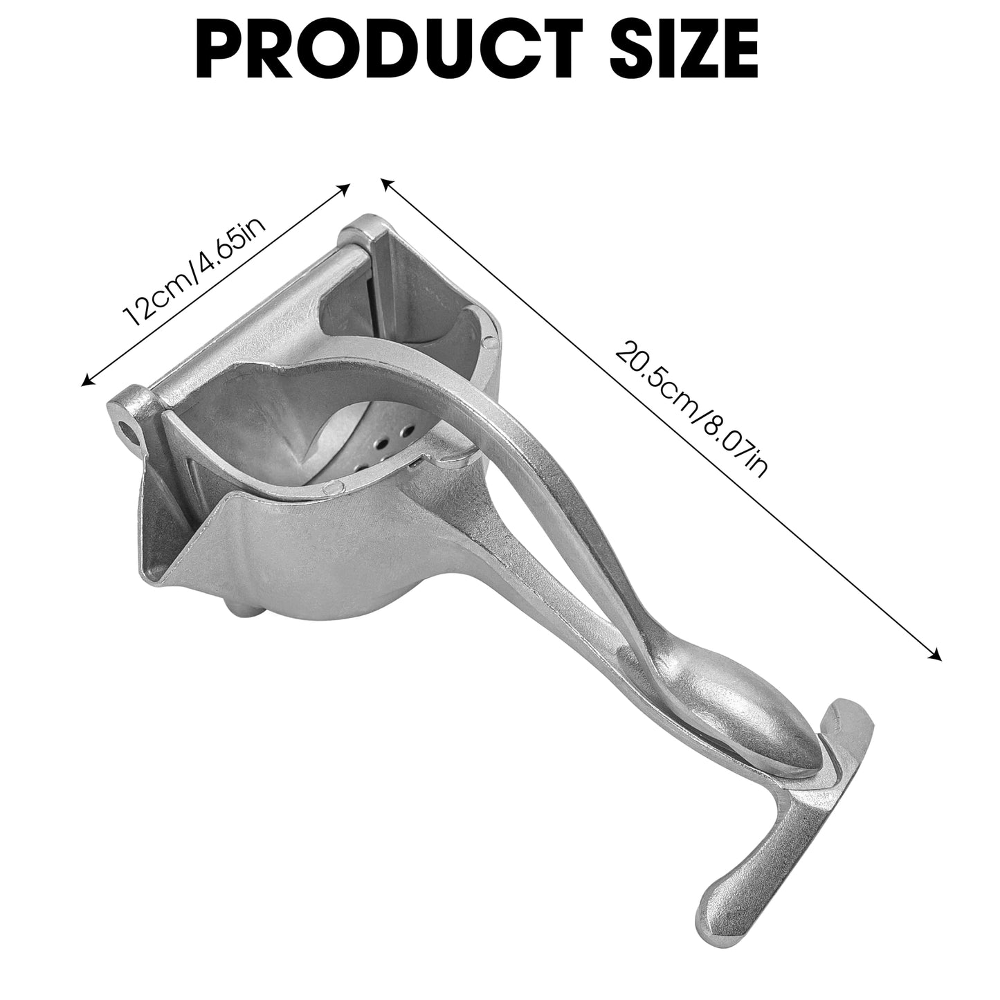 FreshPress Max™ Fruktpress – Pressa varje droppe med minimal ansträngning