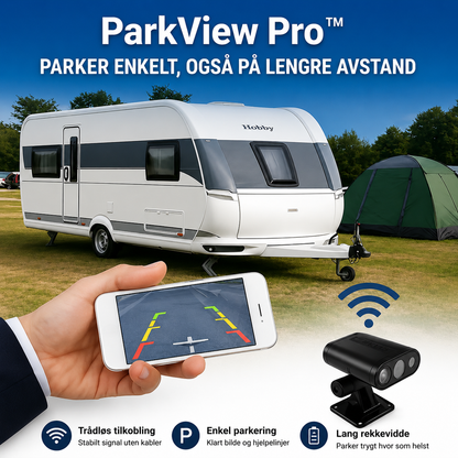 ParkView Pro™ Ryggekamera – Tryggere parkering uten stress og gjetting