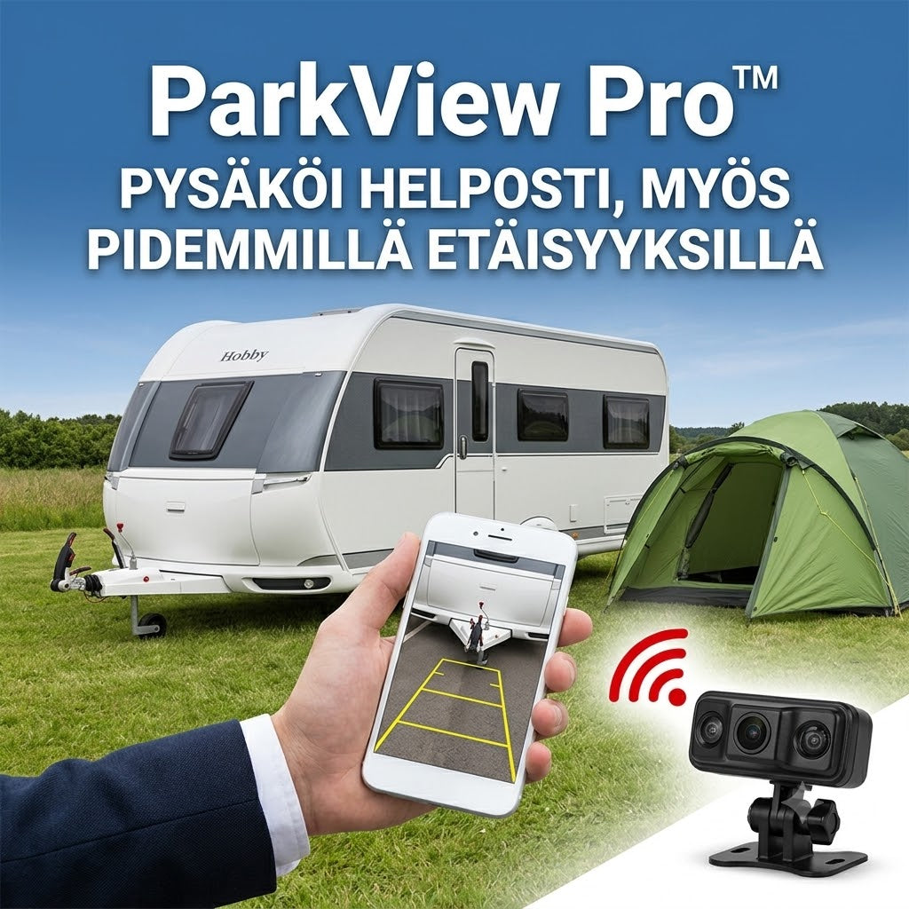 ParkView™-peruutuskamera – turvallisempaa pysäköintiä ilman stressiä ja arvailua