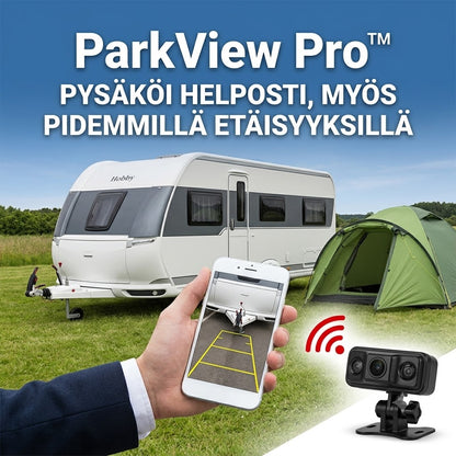 ParkView™-peruutuskamera – turvallisempaa pysäköintiä ilman stressiä ja arvailua