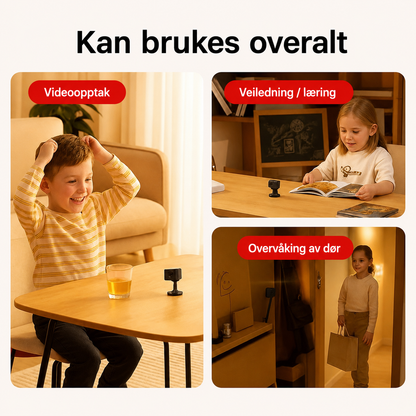 SafeCam Pro™ | Alltid beskyttet – selv uten internett eller strøm