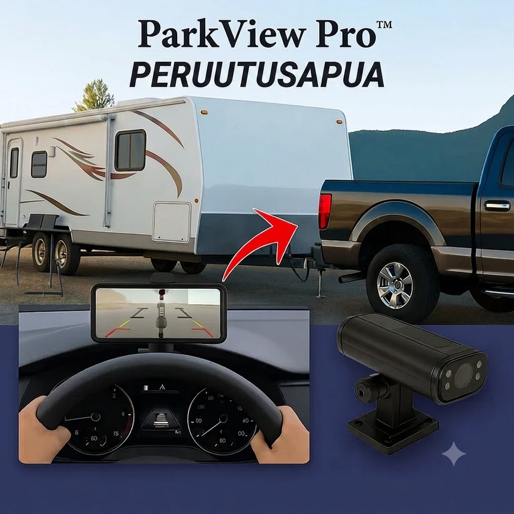 ParkView™-peruutuskamera – turvallisempaa pysäköintiä ilman stressiä ja arvailua