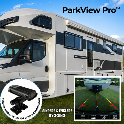 ParkView Pro™ Ryggekamera – Tryggere parkering uten stress og gjetting