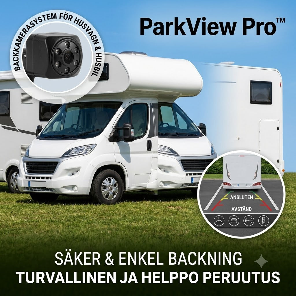 ParkView™-peruutuskamera – turvallisempaa pysäköintiä ilman stressiä ja arvailua