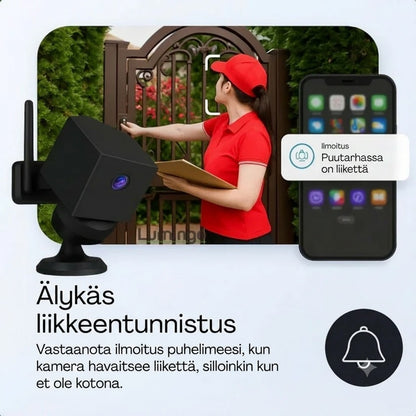 SafeCam Pro™ | Aina suojattuna – myös ilman internetiä tai virtaa