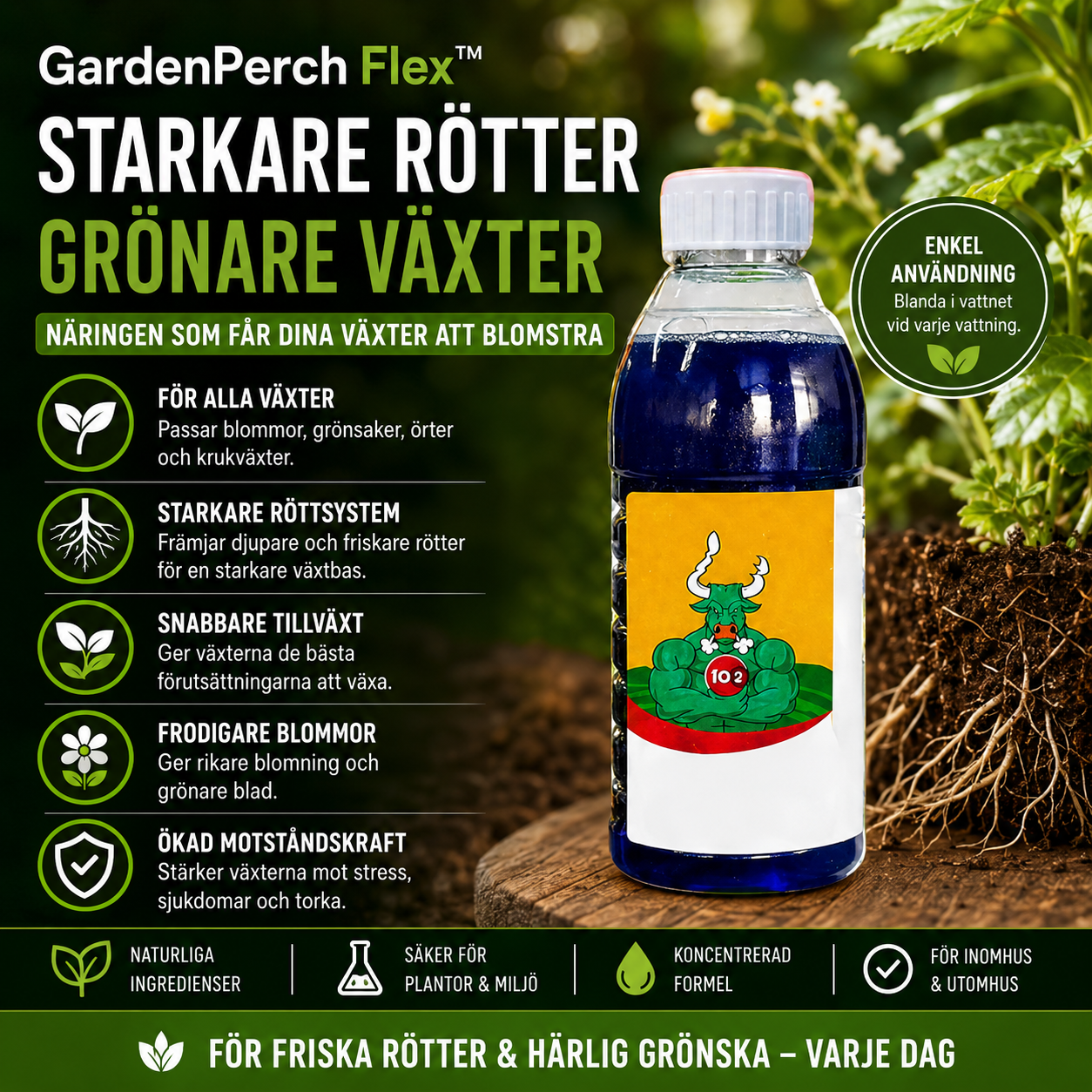 GardenPerch Flex™ Fågelbad – Dekorativ metallskål för vilda fåglar