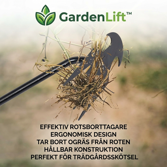 GardenLift™ Ogräsverktyg – Smidigare rensning med bättre stöd för ryggen