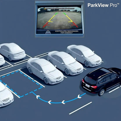 ParkView Pro™ Backkamera – Tryggare parkering utan stress och gissningar