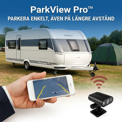 ParkView Pro™ Backkamera – Tryggare parkering utan stress och gissningar