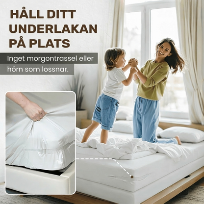 SheetLock Comfort™ Madrassfäste – Inga lösa lakan och mer sovkomfort