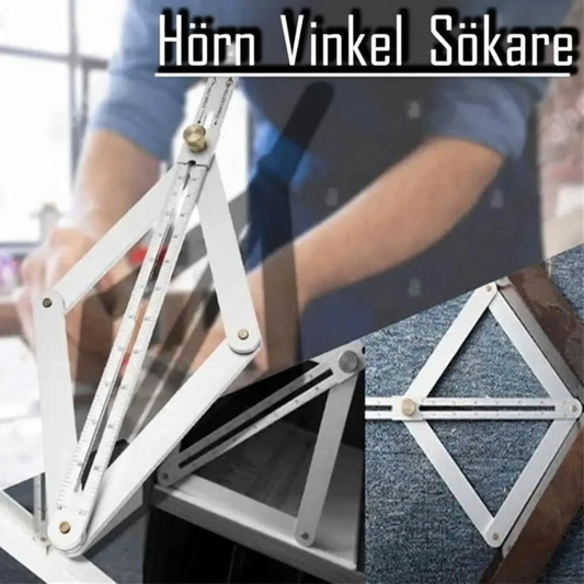 AngleCraft Pro™ Vinkelmall – Exakta mått och rena linjer för bygg och träarbete